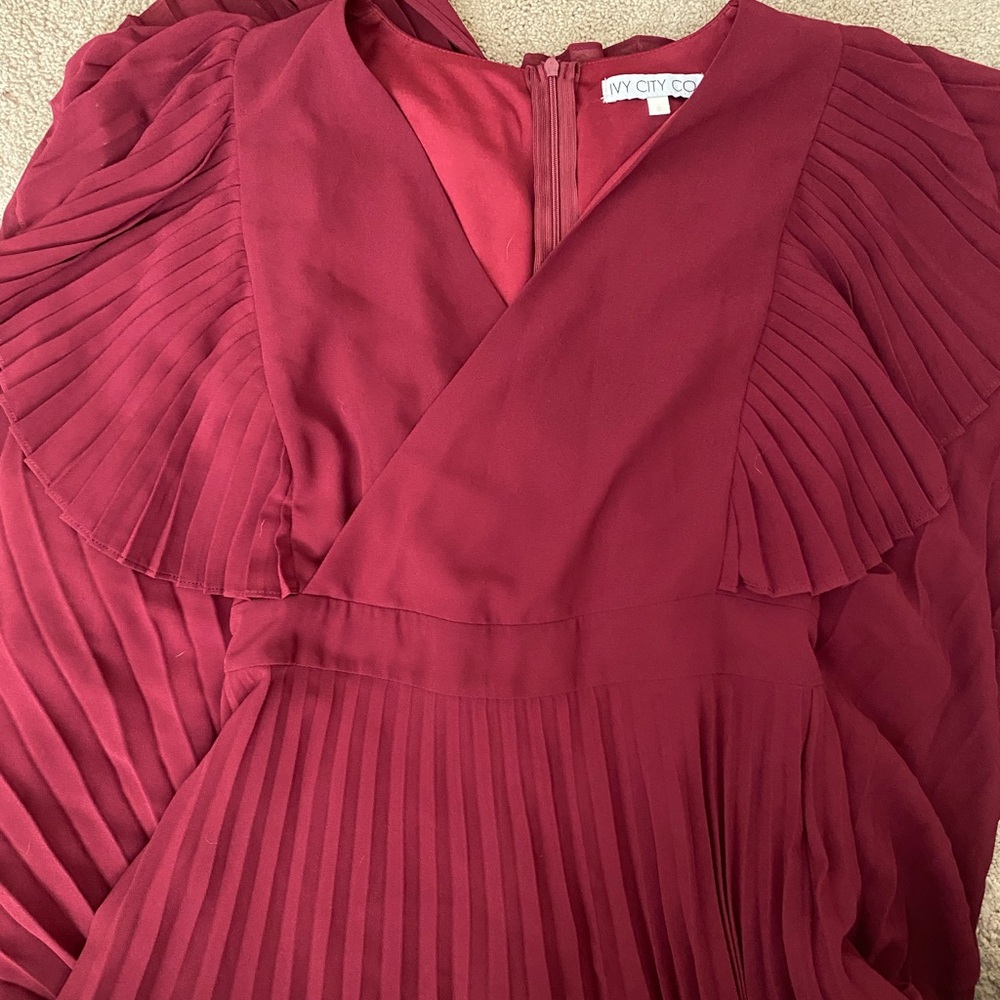 Ivy City Co Women's Red Dress